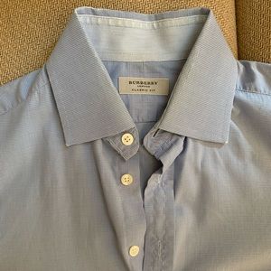 Burberry button down shirt